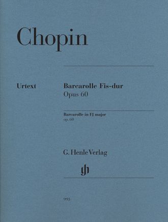 Chopin: Barcarolle in F sharp major op. 60