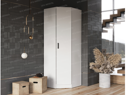 ЛДСП Шкаф УГЛОВОЙ Белый гладкий