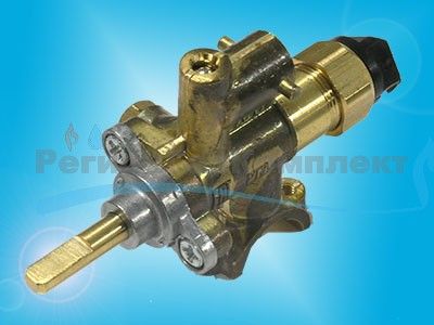 Кран горелки стола DARINA / NEVA GM 341, 441, 442 с газ.контролем, под клемму (ВМП 49)