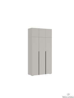 Айри ШК-003 шкаф 3 створчатый с антресолью Кашемир