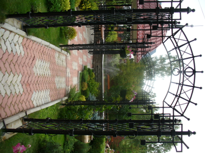 Тротуарная плитка брусчатка "кирпич"