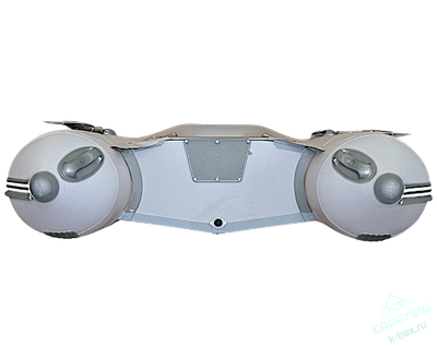 Лодка ПВХ Мнев и К Кайман N-330 Пайол  9мм Серая