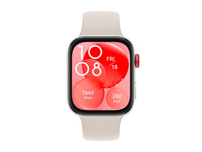 Huawei Watch FIT 3 (55020CJG) Лунный белый