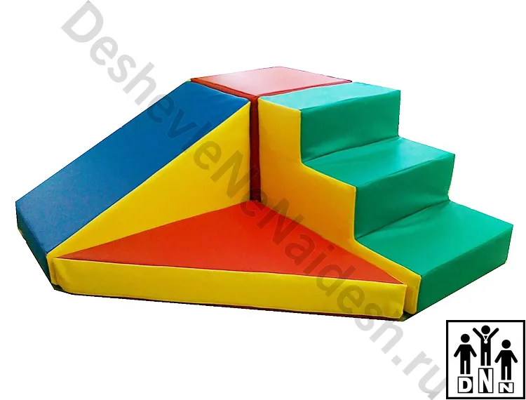 Мягкий модульный Спортивный комплекс «Островок»