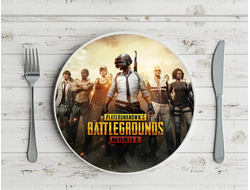 Тарелка PlayerUnknown’s Battlegrounds, PUBG, ПУБГ №5