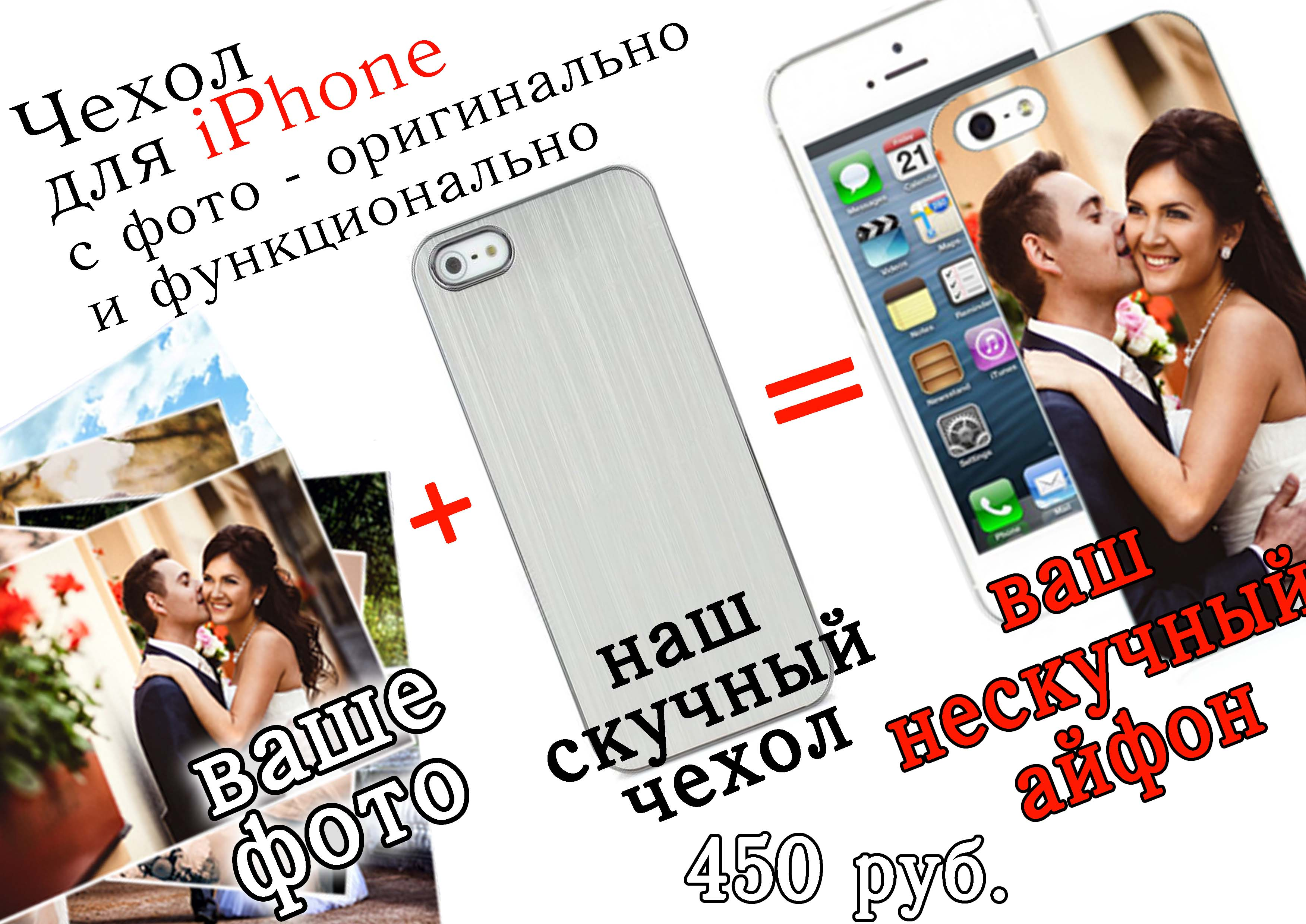 ЧЕХЛЫ НА IPhone с фото