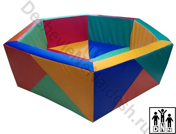 Сухой бассейн шестигранник Калейдоскоп