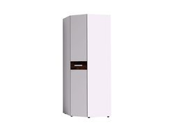 Спальня НОРВУД - НОРВУД 156 Шкаф угловой Белый-Орех шоколадный