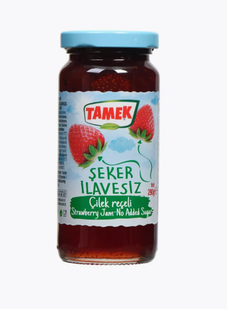 TAMEK ВАРЕНЬЕ БЕЗ САХАРА ИЗ КЛУБНИКИ, 290 ГР.