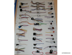 Разъемы датчиков, фар, контакты автомобильные папа мама с проводом, без провода.