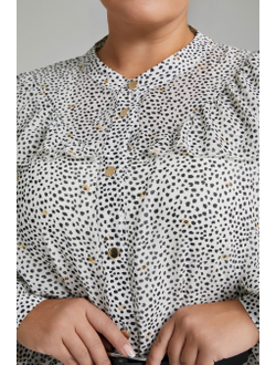 Блуза с воланами Averi 3841 56,58,64р