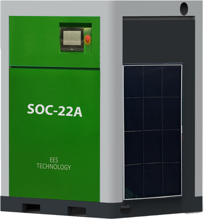 Винтовой одноступенчатый компрессор SOC-22A (7.5 бар)