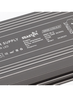 Блок питания 36W 12V IP67 Compact (12V/3A/36W) (SEASTAR/IP67 металл/2 года)
