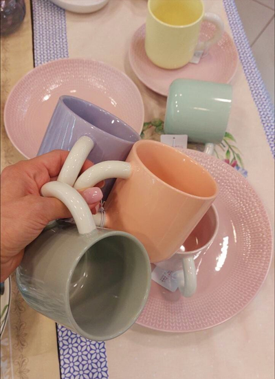 Кружка Шербет лиловый 0,37 л