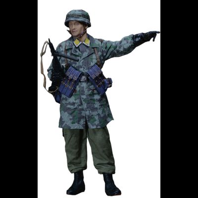 Немецкий парашютист в Арденнах, 1944 г  - КОЛЛЕКЦИОННАЯ ФИГУРКА 1/6 WWII German Fallschirmjager Ardennes 1944 (UD9009) - UJINDOU