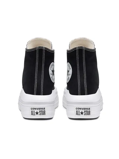 Кеды Converse All Star Move High Top высокие черные на платформе