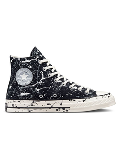 Кеды Converse Chuck Taylor 70 Archive Paint Splatter черные высокие