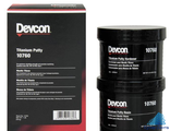 Devcon Titanium Putty 454 гр, эпоксидный состав с титановым наполнителем