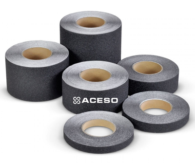 Антискользящая лента  Лента против скольжения средней зернистости с самоклеящейся поверхностью