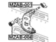 FEBEST MZAB004 Сайлентблок рычага переднего передний Kia clarus 96-/mazda 626