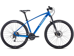 Горный велосипед Trinx X1 Elite синий красный синий, рама 18