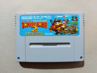 №288 Super Donkey Kong 2 для Super Famicom SNES Super Nintendo