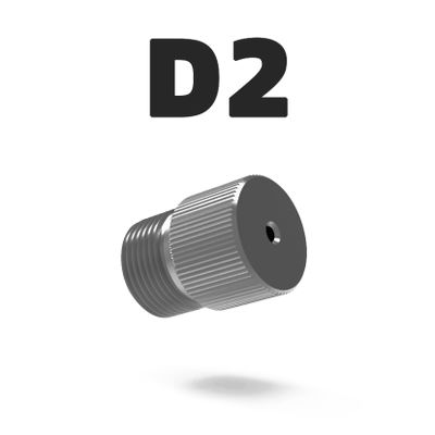 Втулка для сверла 2 мм. (М14*1)