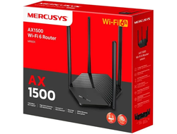Wi-Fi роутер Mercusys MR60X Черный