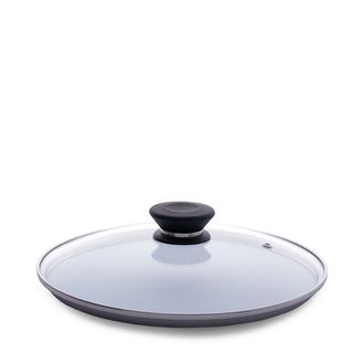 Кухонная посуда iCook™ Стеклянная крышка с ручкой для сковороды с антипригарным покрытием 24 см