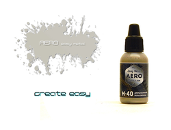 Pacific88: Краска акриловая Aero Easy Metal M-40 "Дюралюминий" (18 мл.)