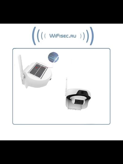 FreeCam, Всепогодная автономная беспроводная (WiFI) IP видеокамера на аккумуляторе с DVR на солнечной батарее, HD (Clever Dog)