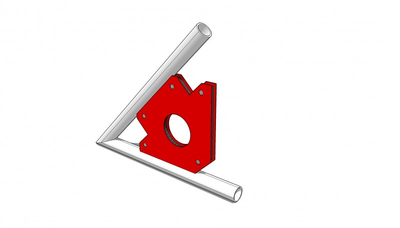 Угольник магнитный FIX-6 (45/90/135град, до 45кг)