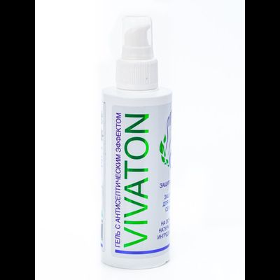 Гель для рук с антисептическим эффектом "Виватон", 150 мл