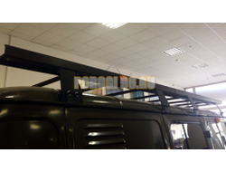 Багажник грузовой универсальный 3,3х1,6м с опорами 200мм на УАЗ Буханка и др. (01.387.12)