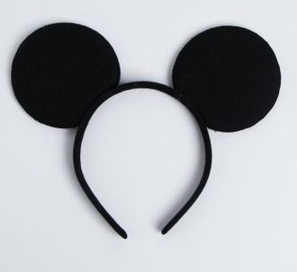 Карнавальный ободок «Чёрная мышь», с ушками