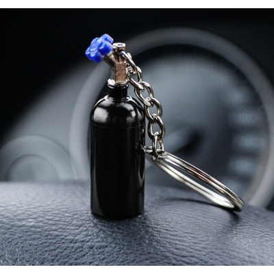 Брелок «Закись азота», металл ЧЁРНЫЙ