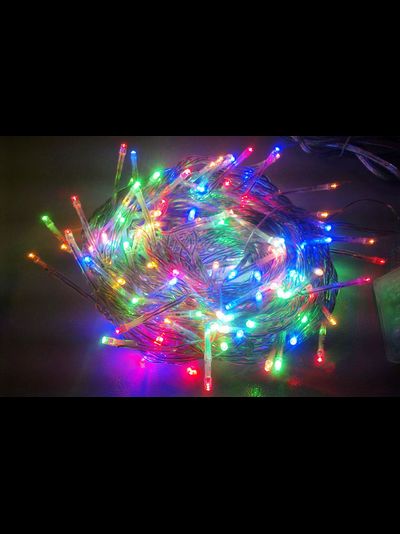 Гирлянда &quot;Нить&quot; LED, 5 м, 220v, Разноцветная