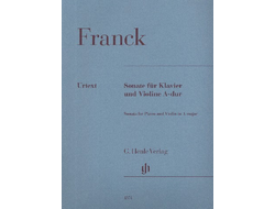 Franck. Sonate A-dur für Violine und Klavier