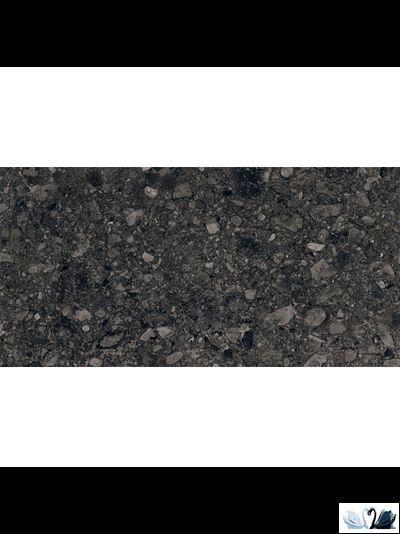 Керамогранит Zerde Tile Palladino anthracite 60х120 см матовый