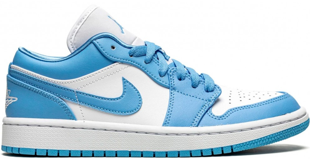 Nike air jordan 1 blue low deals