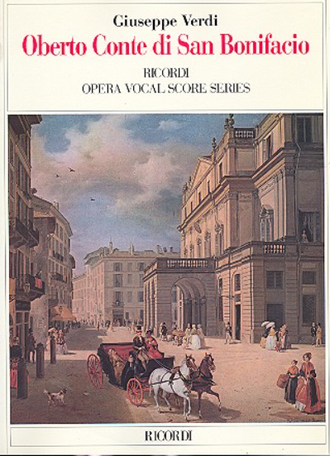 Verdi, Giuseppe Oberto Conte di San Bonifacio Klavierauszug (it)