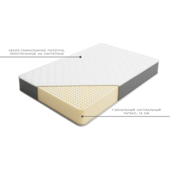 Матрас из латекса- Монолит Релакс от Фабрики матрасов Ортис