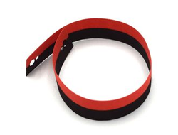 Cloth Typewriter Ribbon with Black Ink Pattern, Red (bb1185pb01 / 6352565)