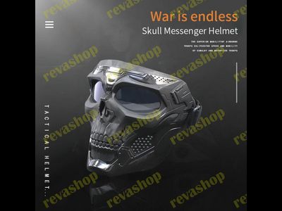 Mаcкa-очки лыжнaя cнегоxоднaя велосипeдная мотоциклетная в форме черепа