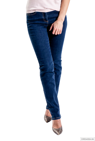 Джинсы женские темно-синие Linea Cinque 44/21267 (р. 48 IT / 52 RU)
