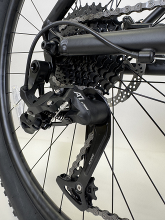 Велосипед Полуфэтбайк Timetry TT076, 10СК 29" Чёрный, Рама 17"