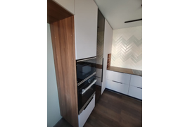 Кухня софт розовый