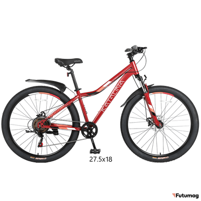 Велосипед TechTeam Katalina 27.5 красный
