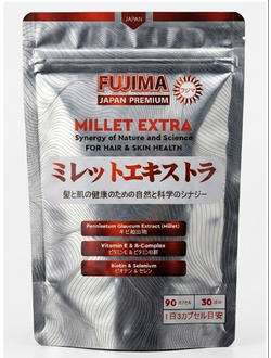 FUJIMA Millet  Extra Комплекс для волос, ногтей и кожи, 30 дней