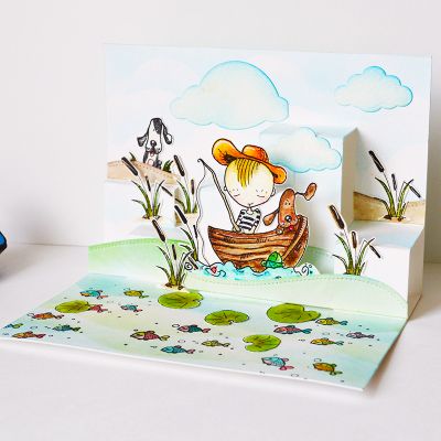 ФП штамп "Рыбки" (м)